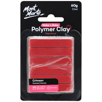 Mm Make N Bake Polymer Clay 60G - Crimson
