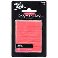 Mm Make N Bake Polymer Clay 60G - Rouge