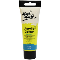 Mm Acrylic Colour Paint 75Ml - Lemon Yellow