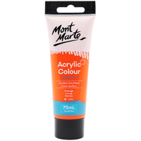 Mm Acrylic Colour Paint 75Ml - Orange