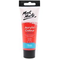 Mm Acrylic Colour Paint 75Ml - Vermilion