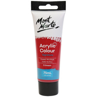 Mm Acrylic Colour Paint 75Ml - Crimson
