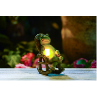 TURTLE W SOLAR LIGHT 8.3X13.5X17.5CM