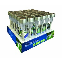 Solar Stake St.Steel 36Cm