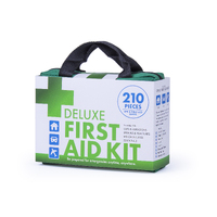 210 Pc Emergency First Aid Kit