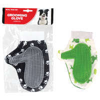Pet Grooming Glove 2Asst