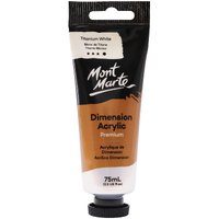 Mm Dimension Acrylic 75Mls - Titanium White