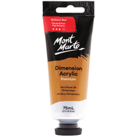 Mm Dimension Acrylic 75Mls - Brilliant Red