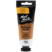 Mm Dimension Acrylic 75Mls - Yellow Deep