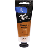 Mm Dimension Acrylic 75Mls - Cyan