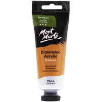 Mm Dimension Acrylic 75Mls - Olive Green