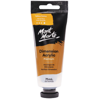 Mm Dimension Acrylic 75Mls - Yellow Ochre
