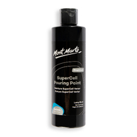 Mont Marte SuperCell Pouring Paint 240ml - Lamp Black