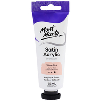 Mm Satin Acrylic 75Ml - Yellow Pink