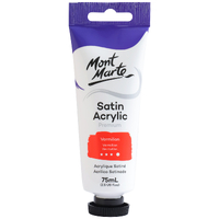Mm Satin Acrylic 75Ml - Vermilion