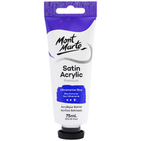 Mm Satin Acrylic 75Ml - Ultramarine Blue