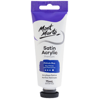 Mm Satin Acrylic 75Ml - Phthalo Blue