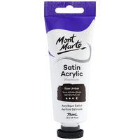 Mm Satin Acrylic 75Ml - Raw Umber