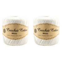 50Gram White Crochet Cotton Ball