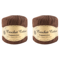50G Cappuccino Crochet Cotton Ball