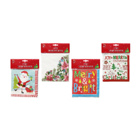 Napkins 20pk Christmas Designs
