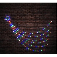 LED Waterfall Star 3m 200 Multi