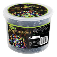 Solar Fairy Lights 500 Multi