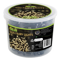 Solar Fairy Lights 500 Warm