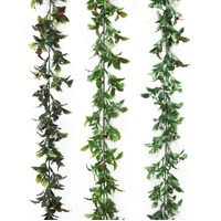 Garland Mini Holly 150cm Asst