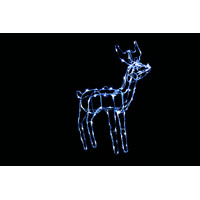 Timer Lights LED Reindeer B/OP Asst