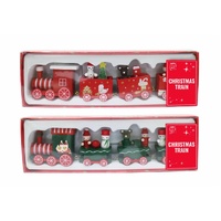 Retro Table Deco Train Asst