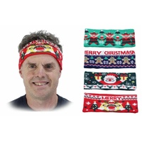 Ugly Christmas Ski Headband Asst