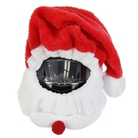 Santa Plush Motorbike Helmet Cover