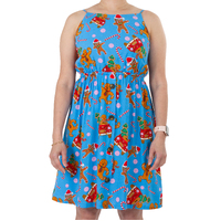 CHRISTMAS HAWAIIAN DRESS LADIES Asst