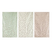 Runner Velveteen Foil Berry 180cm Asst