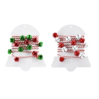 Nutbells String Garland 1.9m Asst