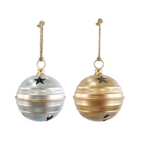 Nutbell Gilded Ribbed 16.5cm Asst