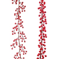 Garland Red Berries 150cm Asst