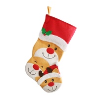 Christmas Stocking Character Stacked 42cm Asst