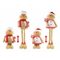 Giant Gingerbread Extendable 155cm Asst