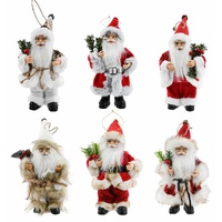 Santa Vintage Figurine 18cm Asst