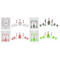 Christmas Decoration Scene 7pc Asst