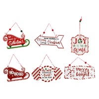 Hanging Metal Mini Sign Asst