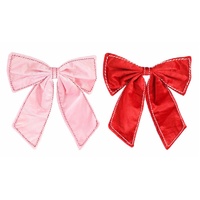Bow Peppermint Candystripe Edge Asst