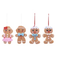 Hanging Baby Gingerbread 10cm Asst