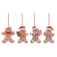 Hanging Candyland Gingerbread 12.5cm Asst