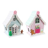 Pastel Candy House Asst