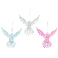 Hanging Iridescent Hummingbird 8cm Asst