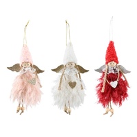 Hanging Fairy With Bell 20.5cm Asst