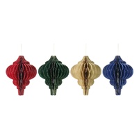 Honeycomb Paper Lantern Medium Asst